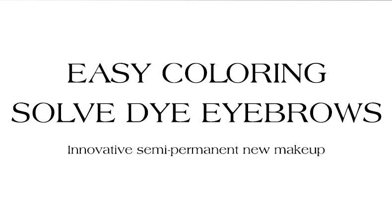 ICVC Non-removable Peel-off Eyebrow Dye Long-lasting Waterproof6g Non-smudging Daily Use Cosmetics