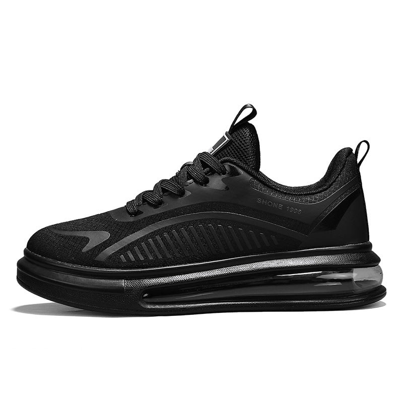 plus Size Spring New Comfortable Sports Shoes Casual Running Shoes Cushioned Lightweight Breathable Shock Absorption Trendy Shoes