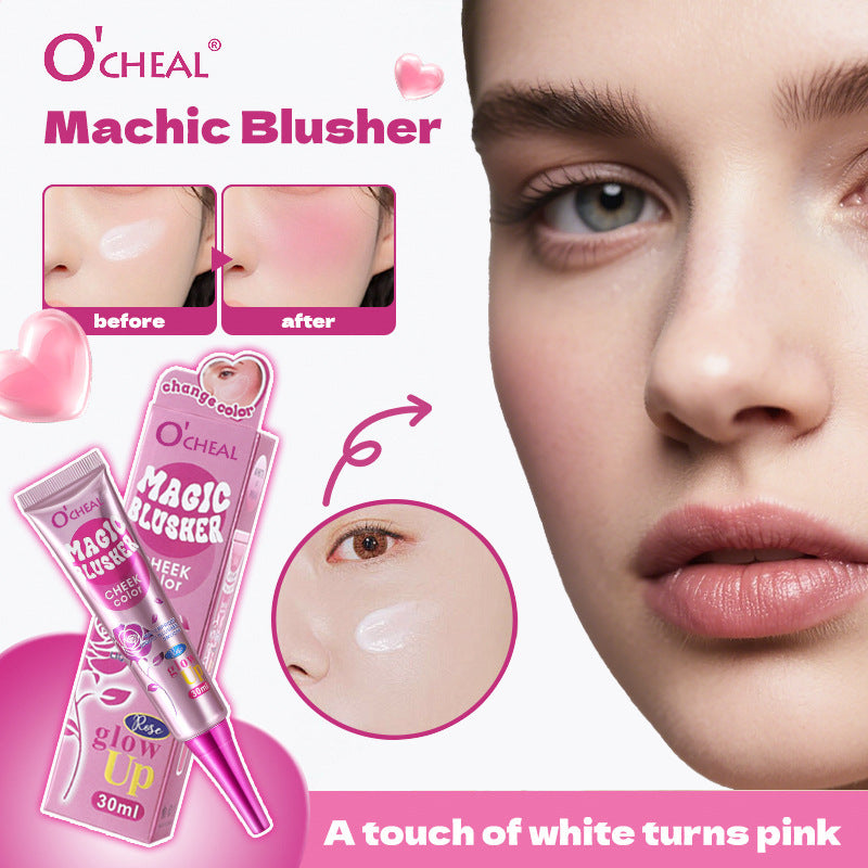 Magic Color Changing Blush Philippines30ml Large Capacity Slightly Tipsy Nude Moisturizing Liquid Blush Matte Liquid Rouge