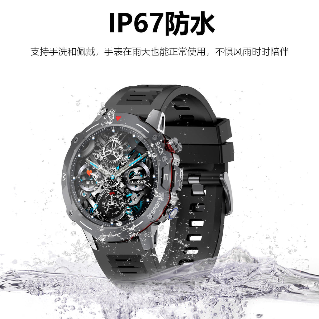 G102Smart Watch1.39inch Bluetooth Call Heart Rate Pedometer Sleep Monitoring Message Reminder Sports Waterproof Shockproof Dustproof