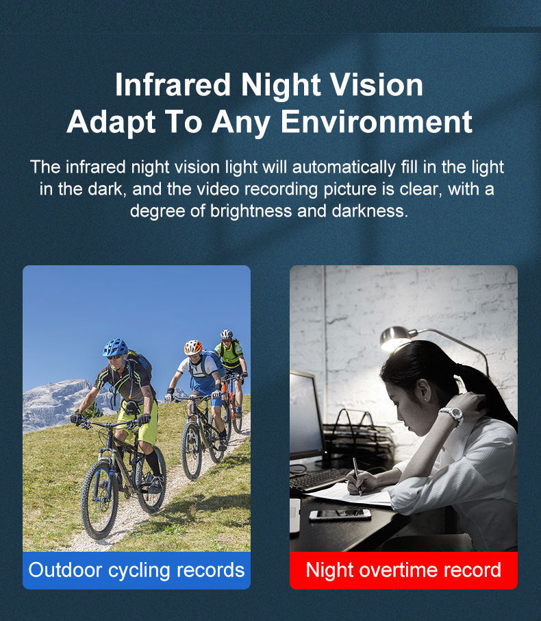 New L13Outdoor infrared high-definition sports camera with multi-angle rotation and functional screen ZF Recorder