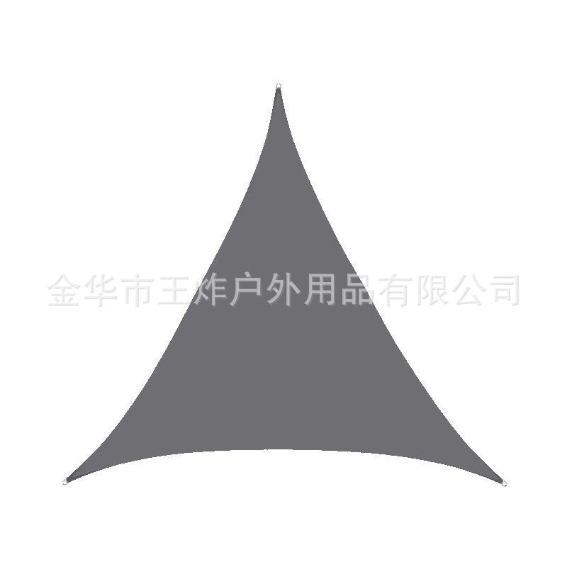 Sunshade Sail Factory Outdoor Camping Canopy Sunshade Awning Courtyard Pool Sunshade Triangle Sail