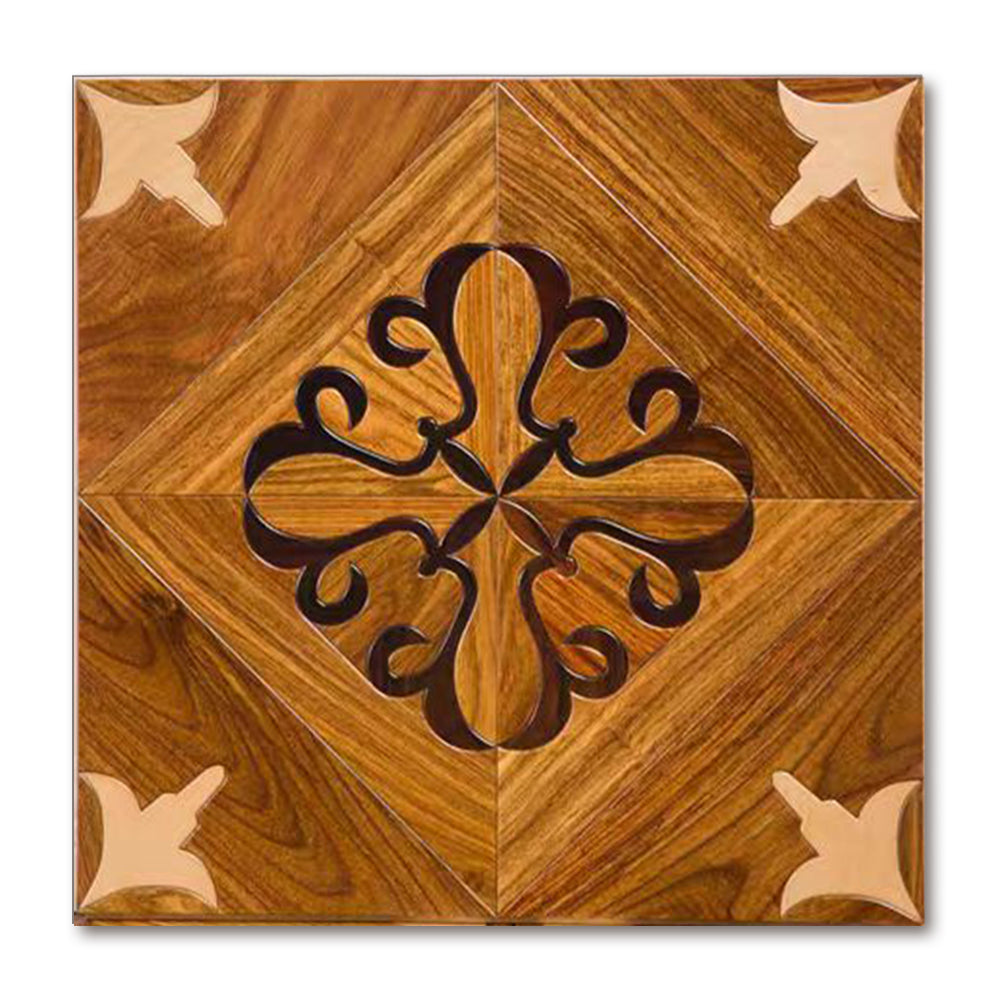 ENF&B1 Certified Luxury Versailles Palace Style Solid Rosewood Art Parquet Environmentally Engineered Outdoor Exterior Basement