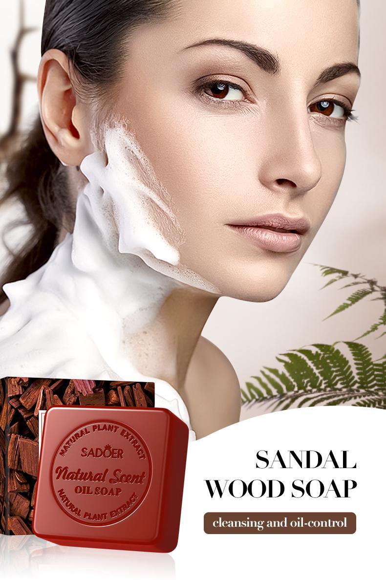 Plant and Fruit Scented Soap100g SADOER Cleansing, Moisturizing Handmade Soap  Wholesale