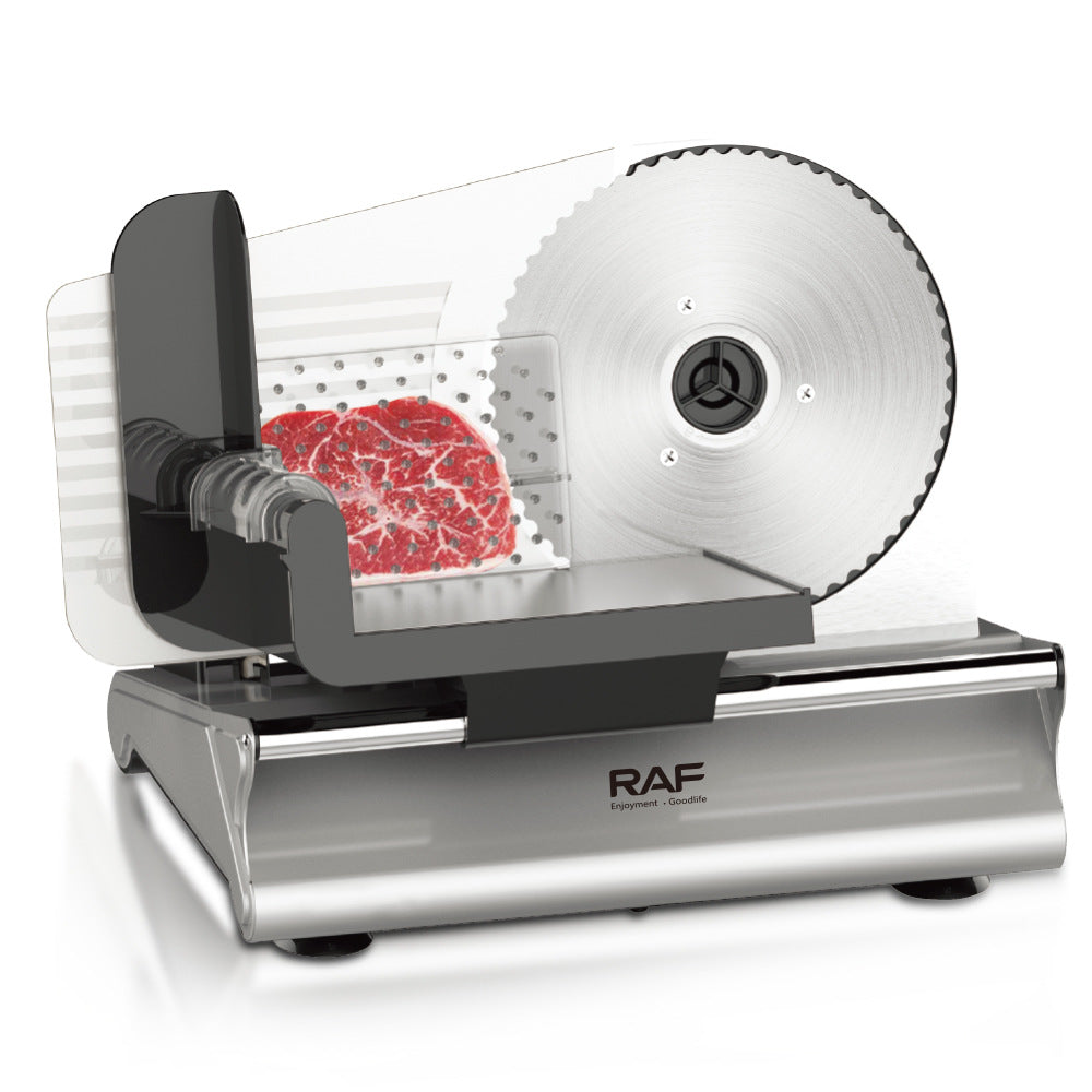 【】Electric Slicer Stainless Steel Meat Slicer Sliced Sausage Household Multifunctional   R8800