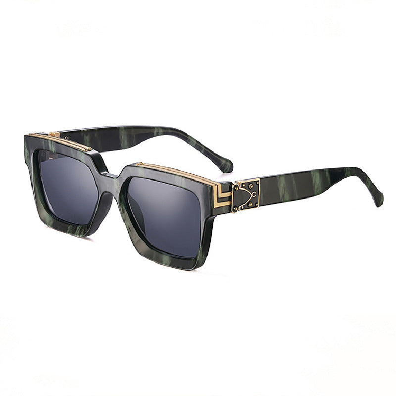 86229Small Frame Sunglasses for Women, European and American Style, Small Size, 0k Rich Man Same Style Sunglasses for Men, Trendy sunglasses