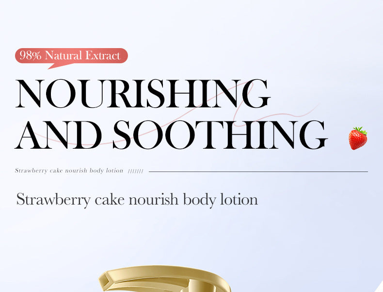 Strawberry Nourishing Body Lotion400ml BIOAOUA Moisturizing Body Lotion  Wholesale