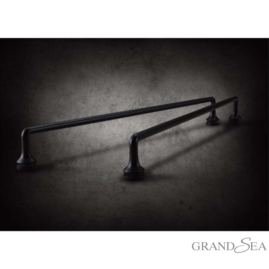 High Quality 6mm Tempered Glass Black Aluminum Frame Sliding Shower Door