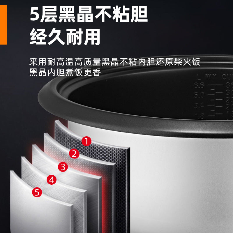 Factory New8L10L45L Large Rice Cooker6-70Commercial Large Capacity Extra Large Rice Cooker for Hotels