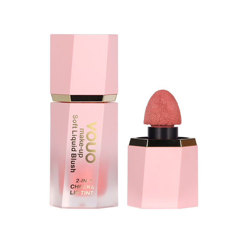 Liquid Lip Glaze Lipstick Face Lip Cheek Two-in-one Multi-functional Blush Four-piece Set Beauty Makeup