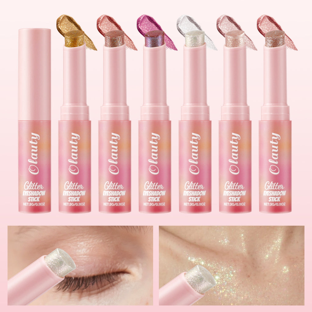 tk Jelly Highlight Eyeshadow Stick3g Contour Highlight Stick Pearlescent Shimmer6Color Packaging Beauty Makeup