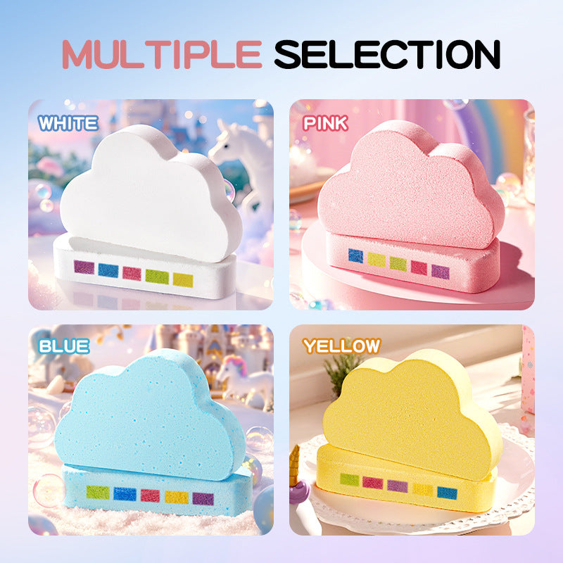 Rainbow Cloud Bath Salt Ball100g Deep Cleansing Body Bath Salts Export Manufacturer Wholesale
