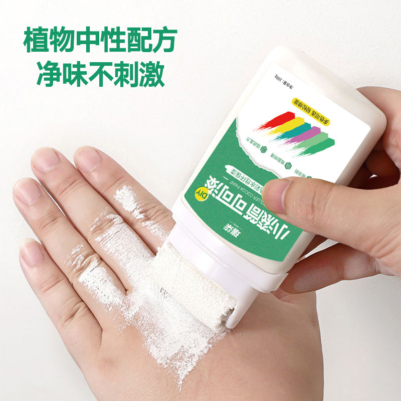 Manufacturer Small Roller Paint Water-Based Odorless Latex Paint Wall Repair Paint Small Roller Brush White Wall Restoration Stain Removal Magic Household Paint