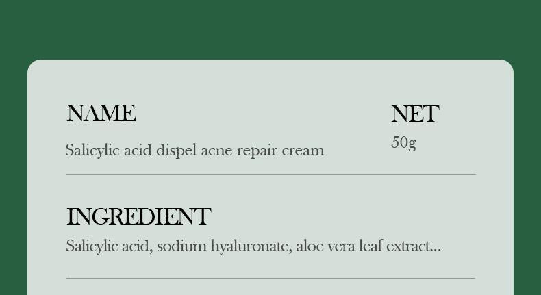Salicylic Acid Skincare Series SADOER Anti-acne Amino Acid Moisturizing and Hydrating Skin Care Products  Foreign Trade Approval