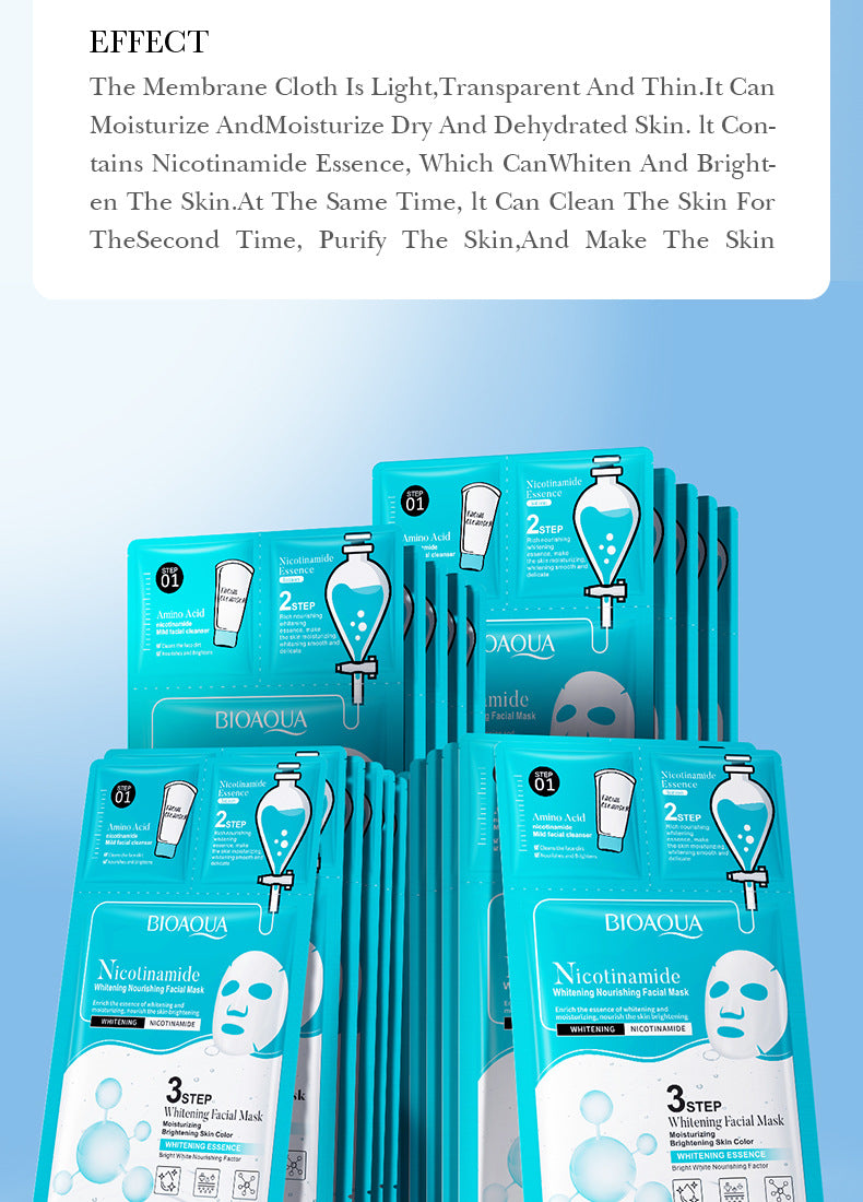 Trilogy Face Mask BIOAOUA Cleansing Facial Cleanser Hydrating Essence  Wholesale