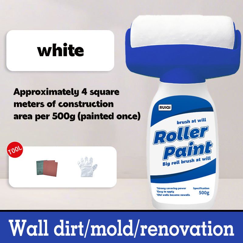 Custom Label Large Roller Latex Paint Wall Stain Covering Repair Water-Based Odorless Paint Home Interior Wall Self-Painting