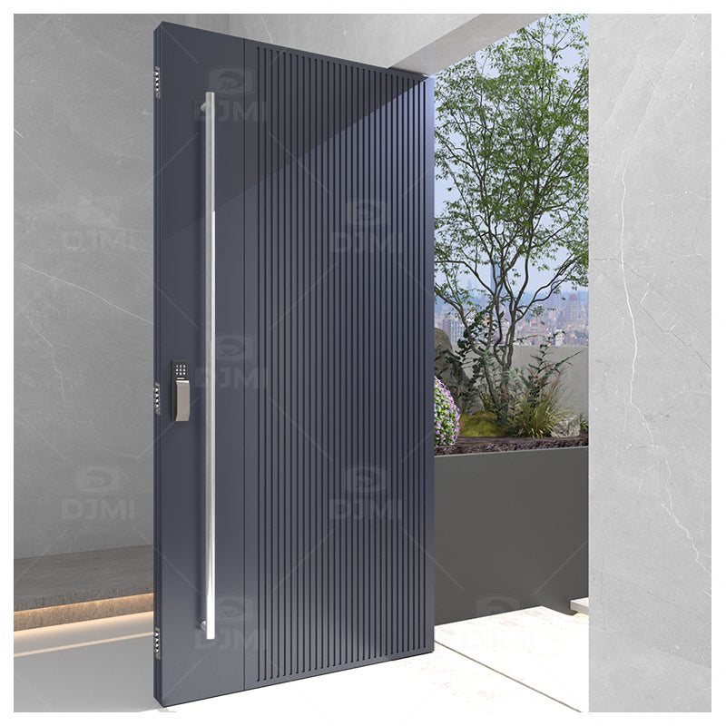 Factory Directly Supply Hot Residential Security Pivot Door Steel Entrance Eecurity Door