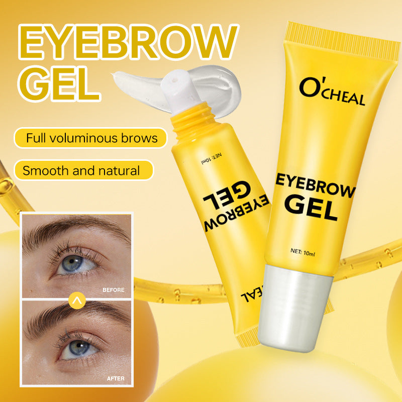 Styling Eyebrow Gel Eyebrow Styling Cream with Brush Strong Styling Eyebrow Cream Gel Eyebrow Wax