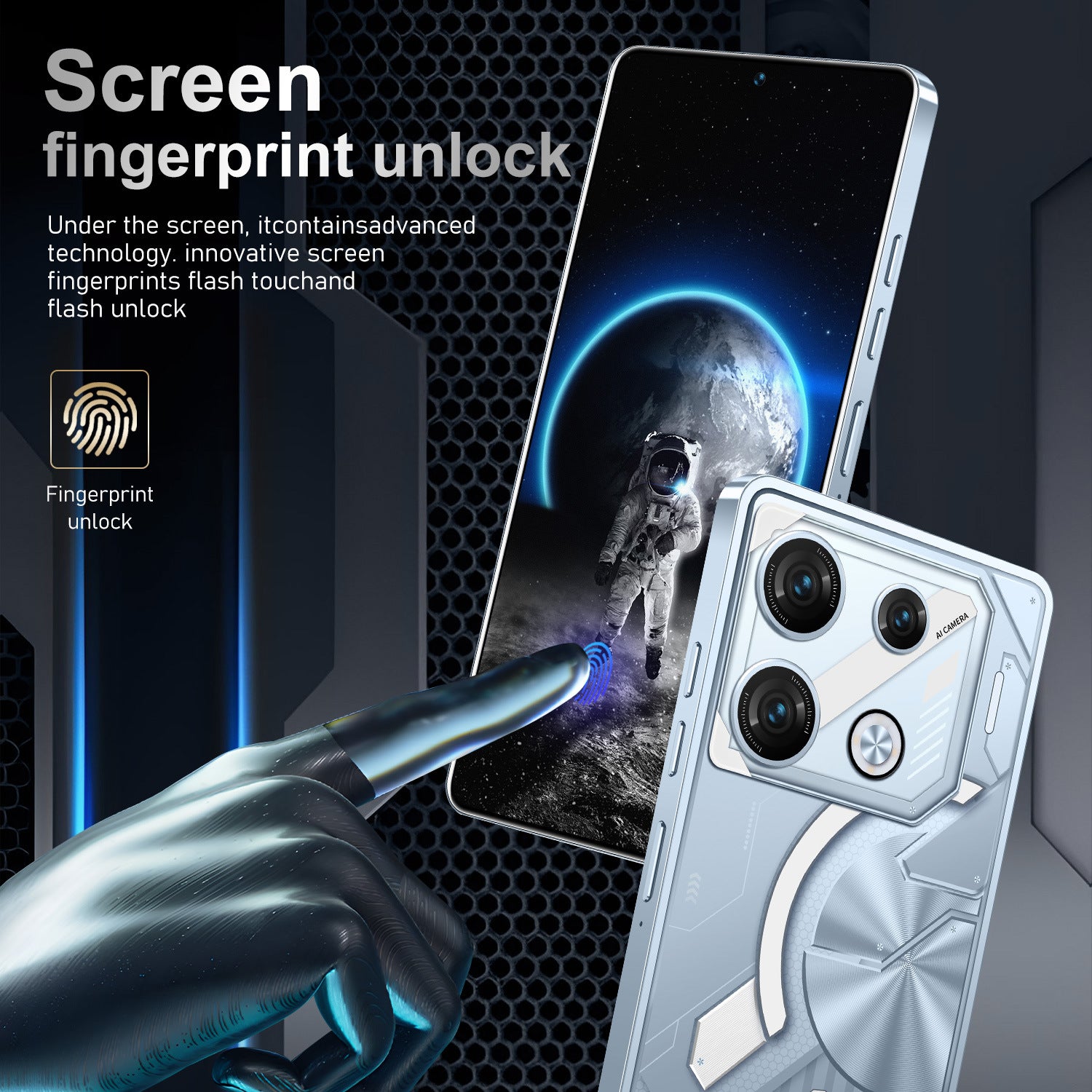 New GT10 Pro In-stock Mobile Phones16+1T Android Phone Factory Price(Popular)