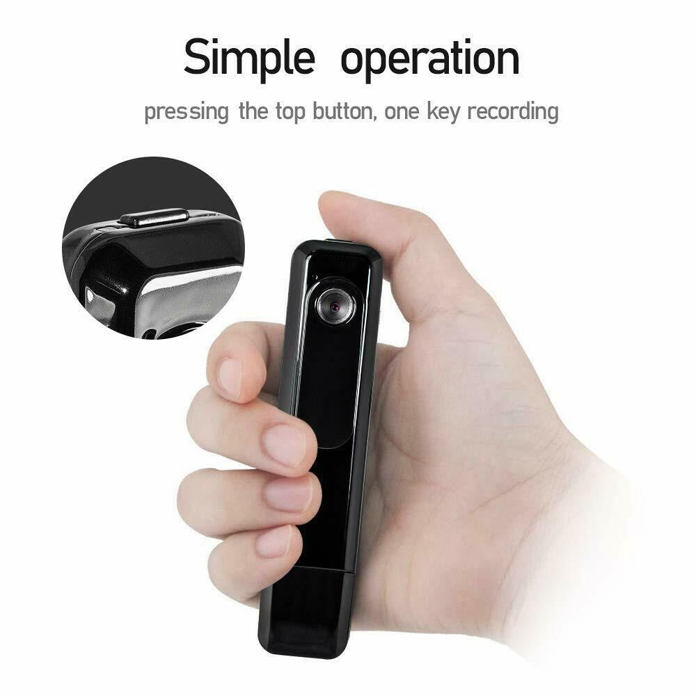 Camera Back Clip HD Wide Angle Direct Recording1080p Portable outdoor cycling recorder HD Camera