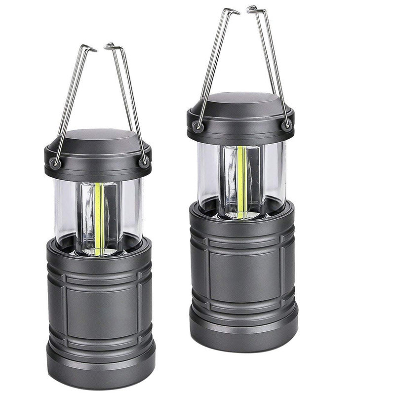 New model with magnetic hook at the end COB Tent Light Multifunctional Camping Light Camping Light Emergency Horse Lantern