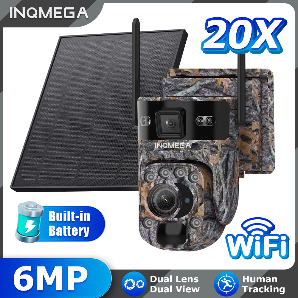 New Product4g Solar camera outdoor camouflage low power consumption camera HD20X Zoom Camera
