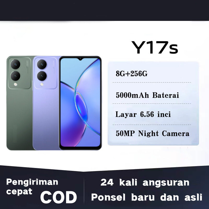 Y17s New Hot6.51Large Screen Smartphone3+32GB Game Android4G Wholesale Mobile Phones