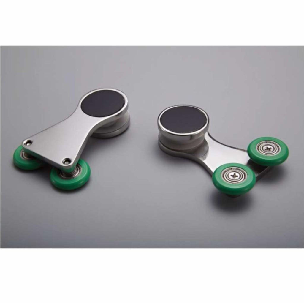 Luxury Simple Bathroom Sliding Tempered Glass Aluminum Frame Door Shower