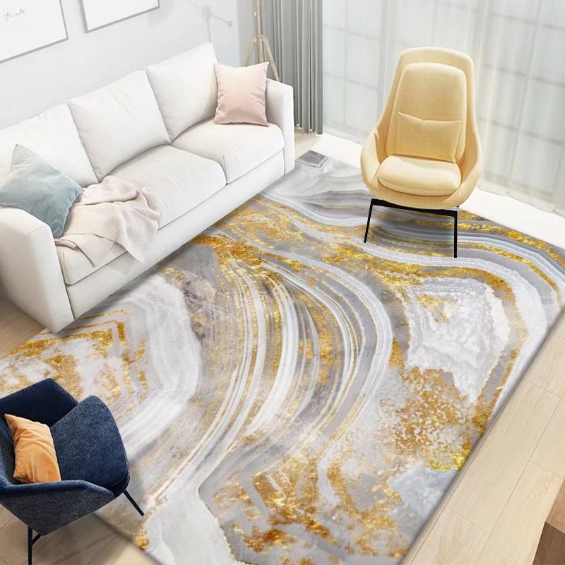 Simple Modern Minimalist Style Carpet Living Room Coffee Table Rug Bedroom Full Bedside Mat Rectangular Home Rug