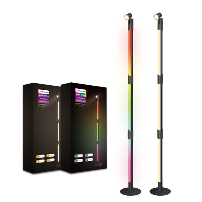 led Floor Lamp Bluetooth Floor Lamp rgb Atmosphere Light Corner Floor Lamp Colorful Floor Lamp Smart Graffiti Model