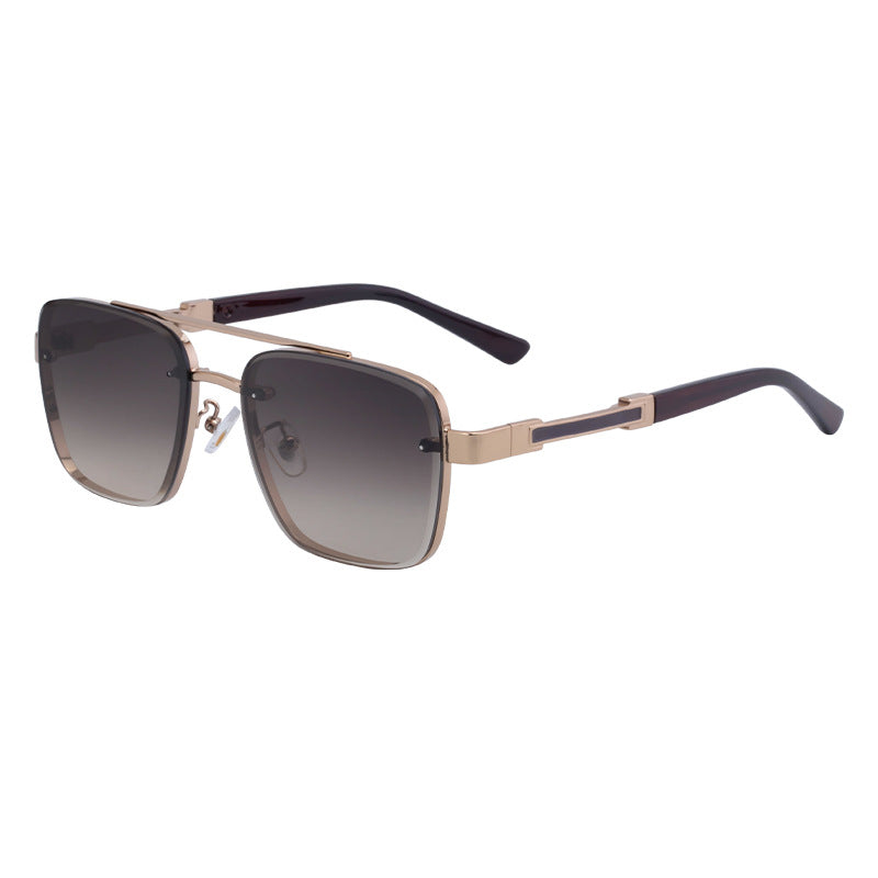 2025Retro Glasses Men Driving Sunglasses Square Frame High-end Men's Sunscreen Sunglasses Premium sunglasses