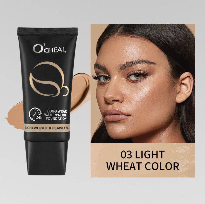 AliExpress Makeup Waterproof Foundation Liquid Acne Scar Dark Circles Concealer Bare Face Primer Yellow Black Skin Foundation Liquid