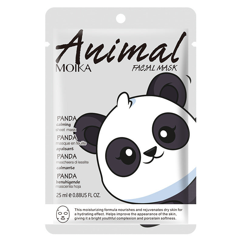 Cartoon Animal Mask Wholesale Full Single Piece Pack Firming Hydrating Moisturizing Brightening