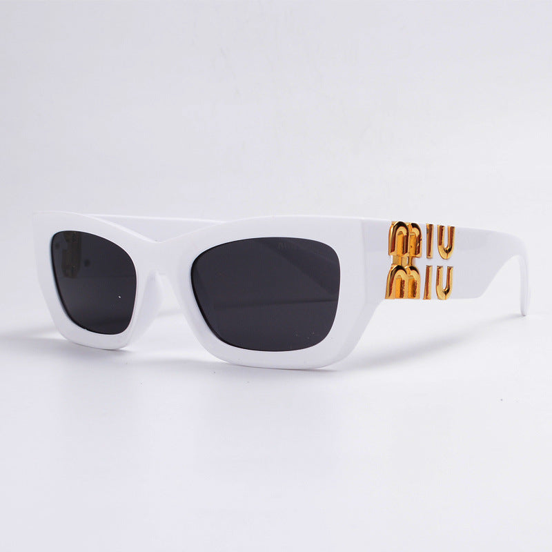 09w Sunglasses for Photos High-end UV Protection Outdoor Fashion Internet Celebrity Same Style Sunglasses Trendy ins