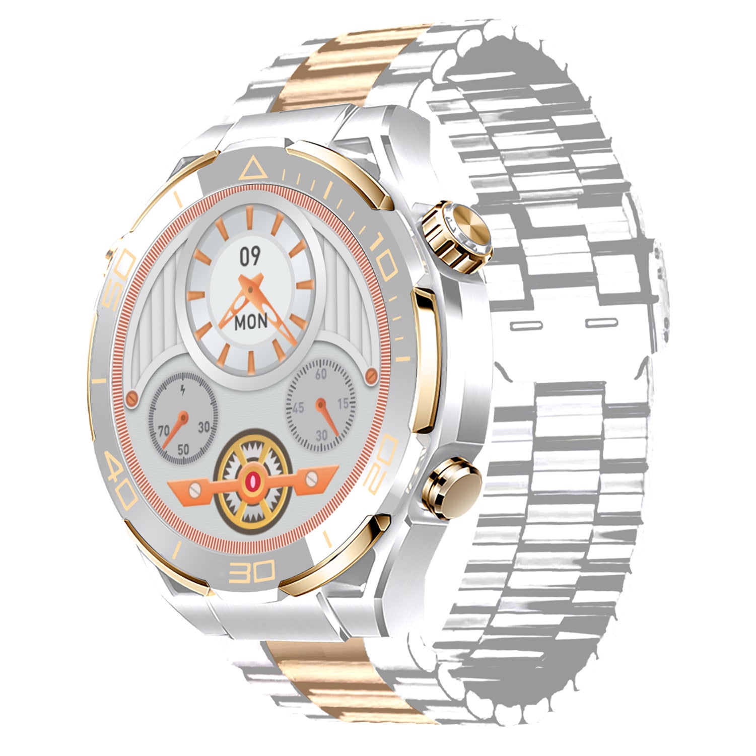 S30 Max Smart Watch1.52inch Bluetooth Call Heart Rate Step Count Sleep Monitoring Local Photo Album+Music