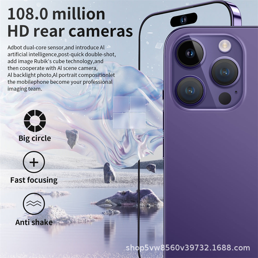 Mobile phones exclusively for Brazil and Russia i14ProMax16+1T Exclusively for Overseas