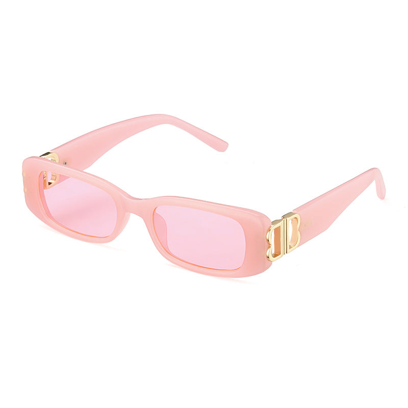 New Small Frame Sunglasses for Women, European and American Fashion, Internet Celebrity Style, High-End Glasses Trend sunglasses