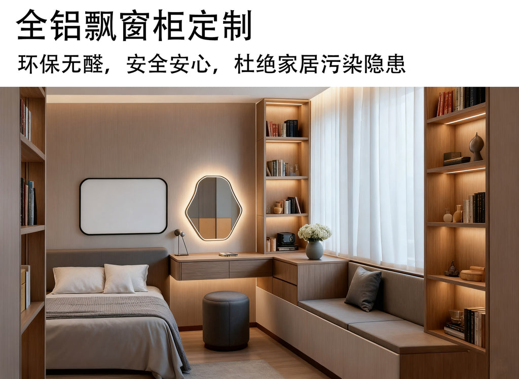 Customizable Whole House Bed with Offset Design, Double Layer Bed with Wardrobe, Small Apartment High and Low Bed, Children's Bed, Parent-Child Bed, Direct from Factory