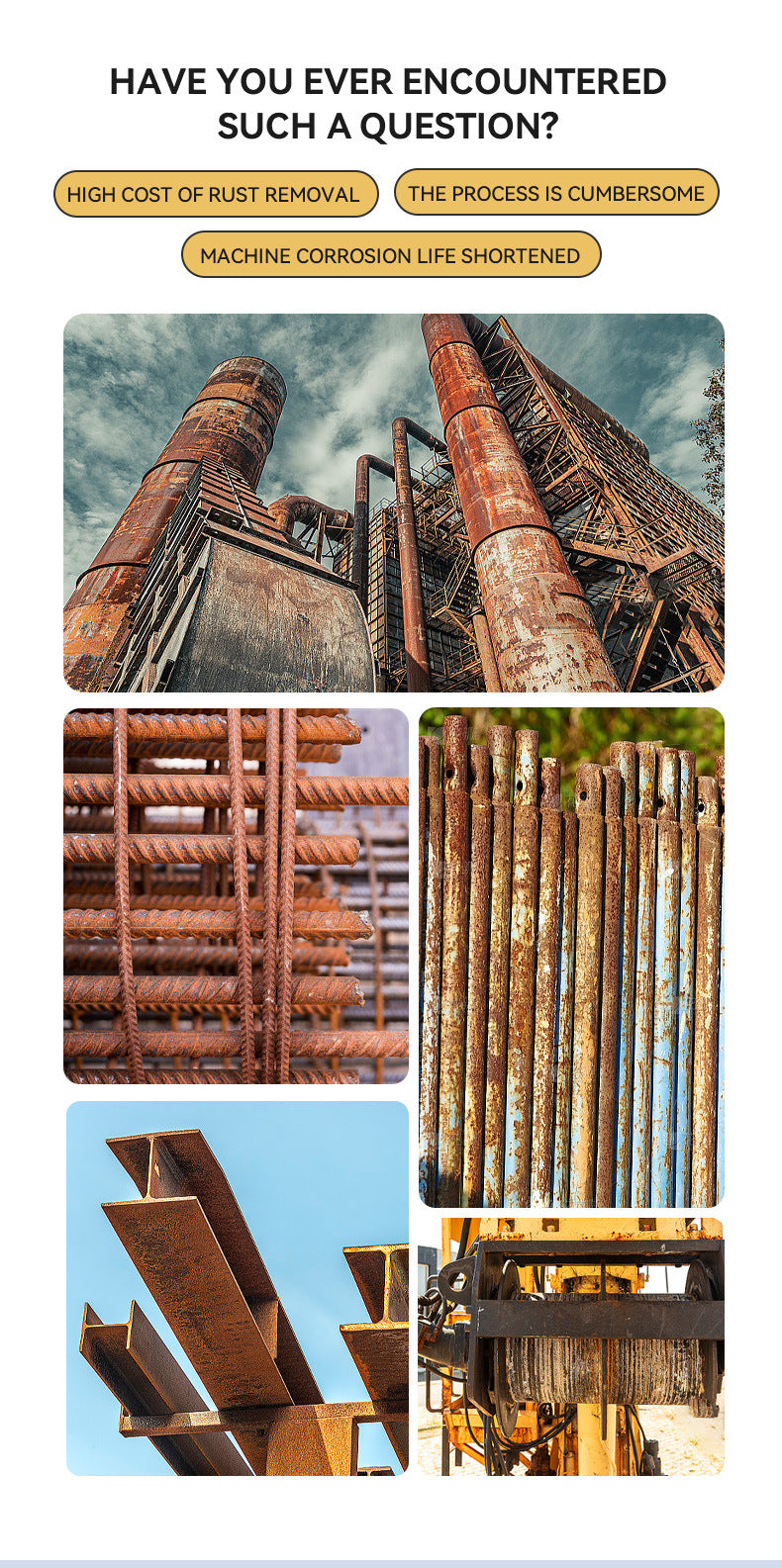 Rust Converter Rust-Free Color Steel Tile Renovation Special Metal Paint Anti-Corrosion Rust Fixer No Sanding Required