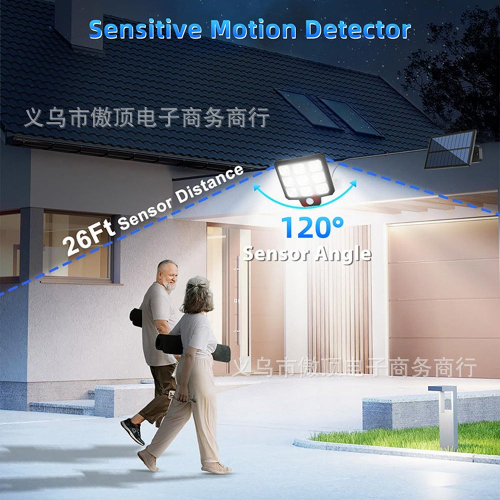 New Solar Wall Light Split Remote Control Garden Light Waterproof Garden Street Light Yard Lighting Waterproof Light