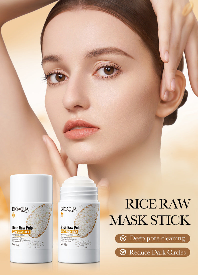 Rice Skincare Set BIOAOUA Rice Puree Series Six-Piece Set Box  Wholesale