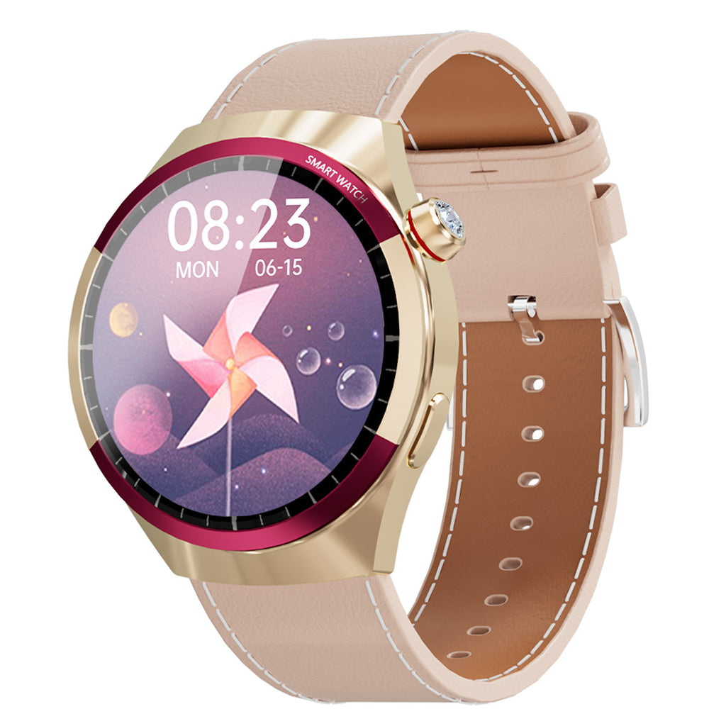 SK6 Mini Smart Watch1.27inch Bluetooth Call True Heart Rate Pedometer Sleep Exquisite Women's Sports