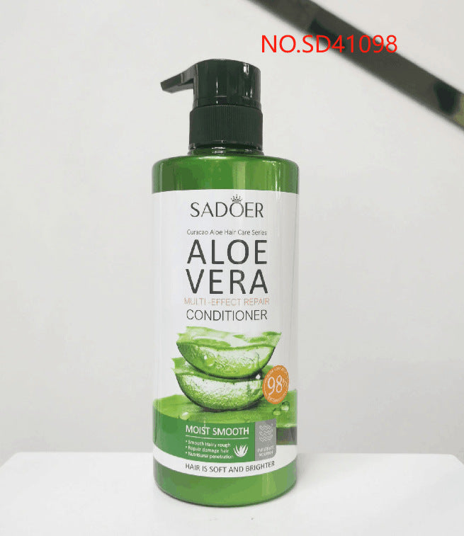 Aloe Vera Conditioner500ml SADOER Multi-effect Frizz Improvement Large Capacity Cross-border Wholesale