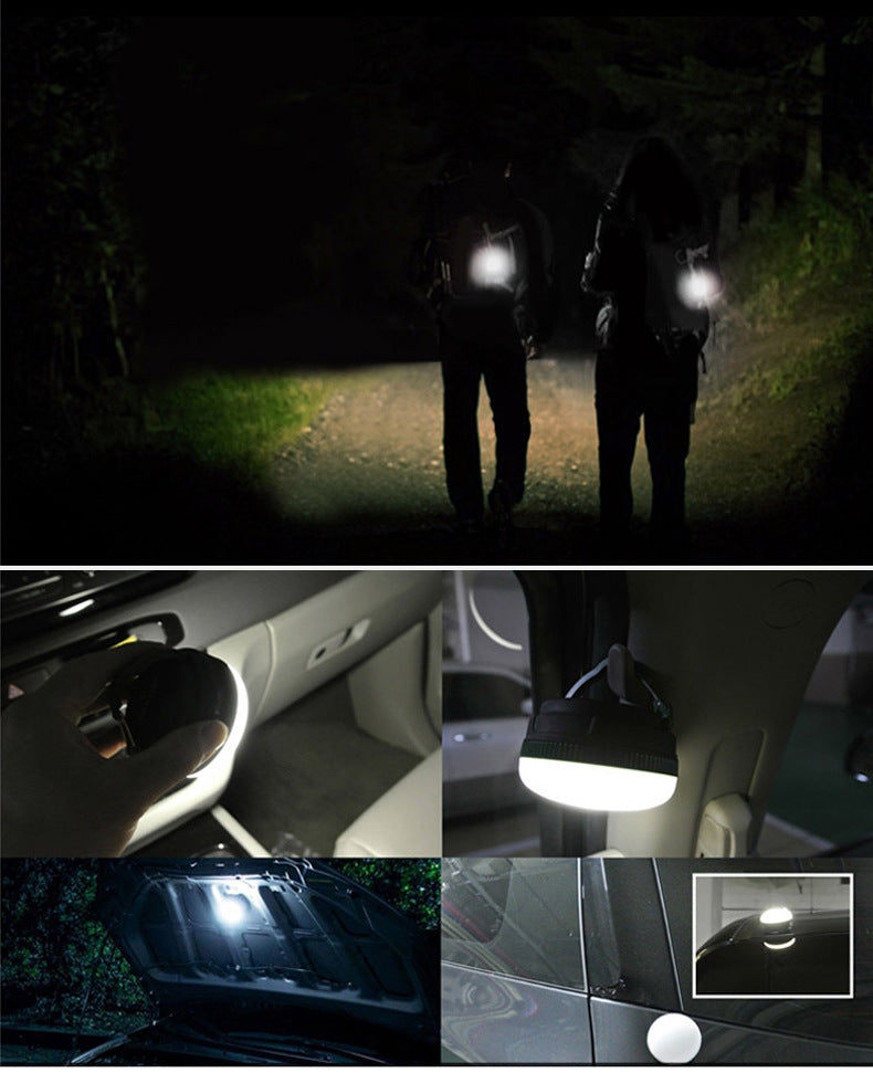 Outdoor Camping Light LED Camping Tent Light with Magnet Hook Camp Light USB Rechargeable Emergency Light for Home Use