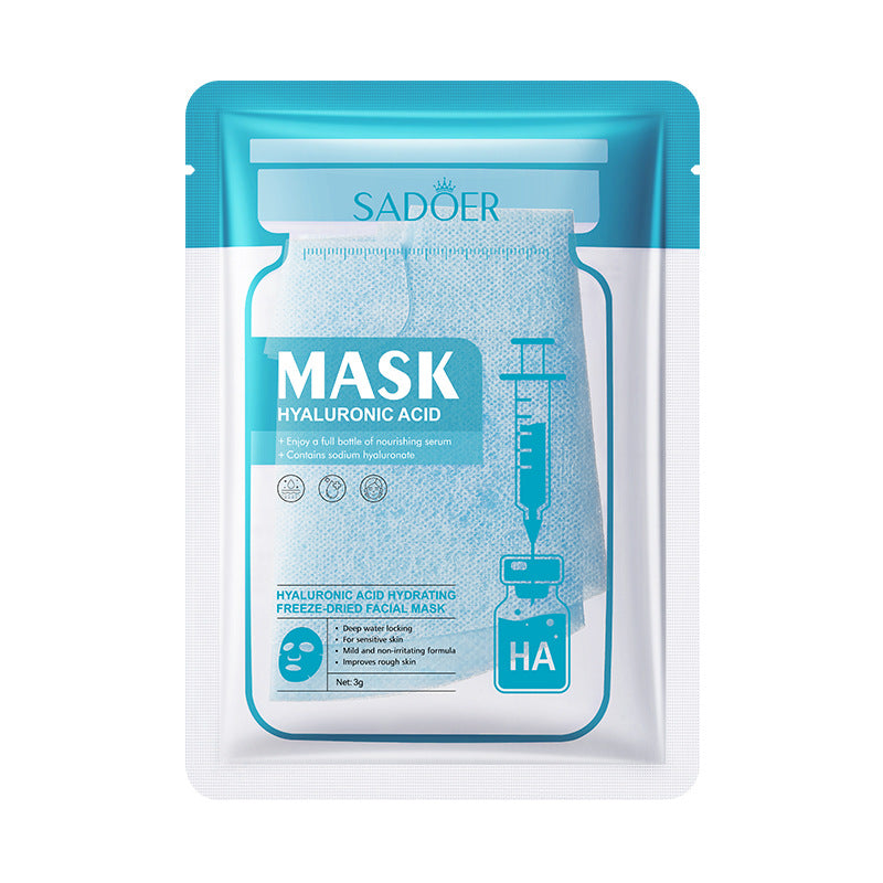 Vitamin B5Moisturizing Freeze-Dried Face Mask SADOER Moisturizing and hydrating face masks cross-border wholesale