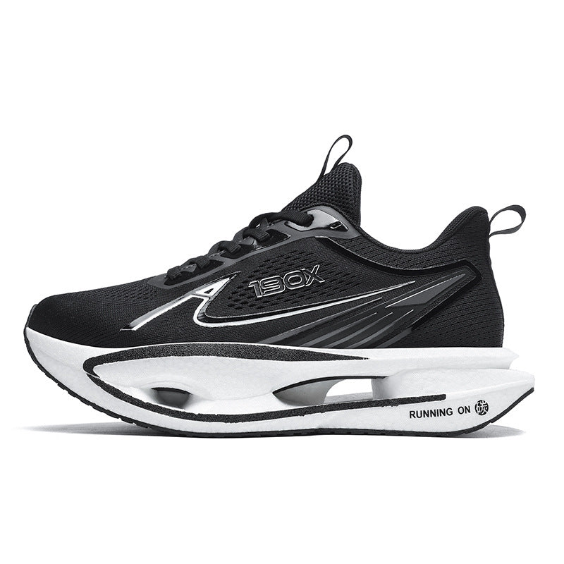 2025New Flying Wing Breathable Shock Absorption Running Shoes Summer Youth Racing Carbon Plate Lightweight Men and Women Sports Shoes