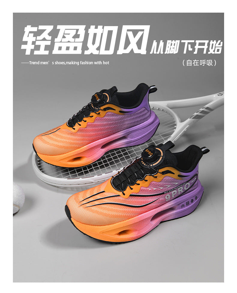 2025New Red Rabbit9pro Running Shoes Fashion Casual Carbon Plate Racing Running Shoes Double Layer Mesh Ultra Light Sports Shoes