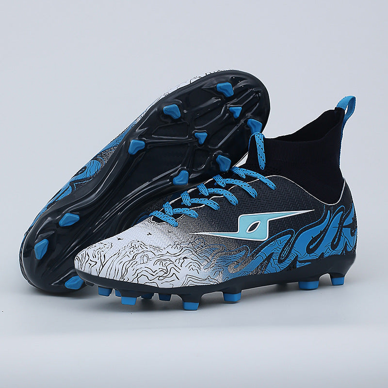 CICERO High quality professional football shoes for men and women FG Long Spike Anti-Slip Wear-Resistant Youth Practical Competition Training Shoes