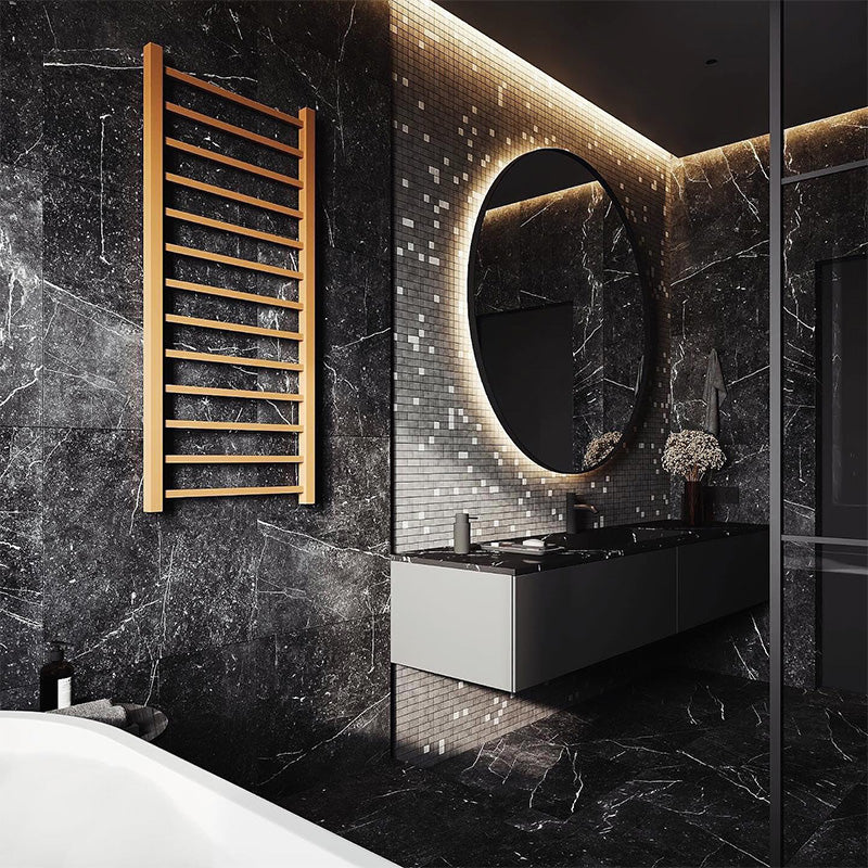 Euro Style High End Bathroom Vanity Black and White Cabinet 36 Inch Bath Vanity Set With Suspended a Sink