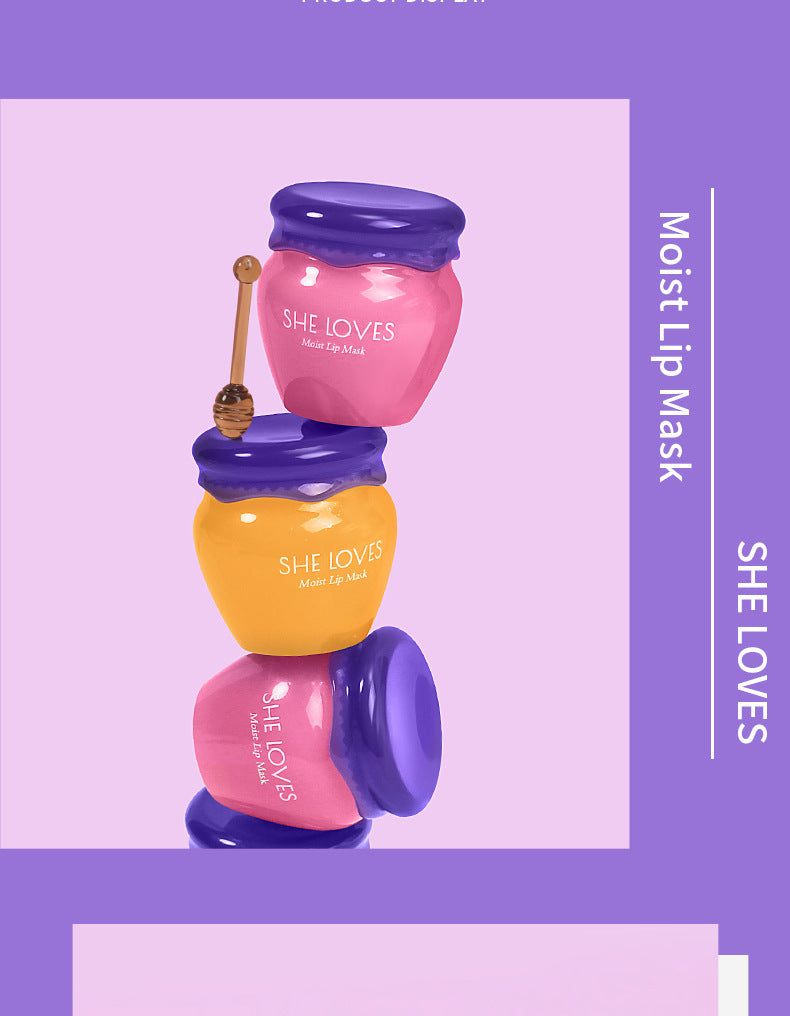 Specialized Cheese Lip Mask Lip Essence Scrub Exfoliating Dead Skin Color Changing Lip Balm
